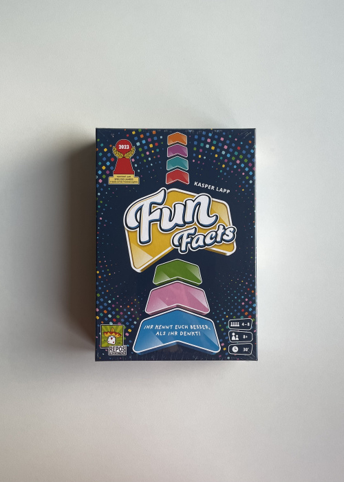 Fun Facts, Party Game, Card Game, 4-8 Players, From 8+ Years, 30 Minutes, German