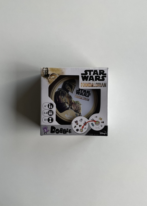 Zygomatic Dobble Star Wars: The Mandalorian Family Card Game, 2–8 Players, Ages 6 Years and Up, 15+ Minutes, German Language